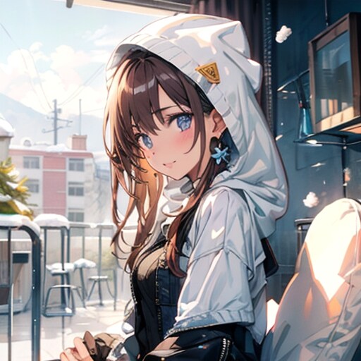 はじめての雪 | の人気AIイラスト・グラビア