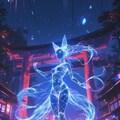 電脳狐姫 2枚目