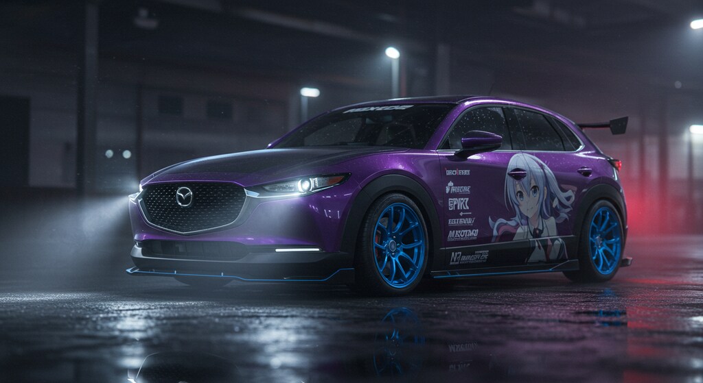 アニメ痛車CX-30