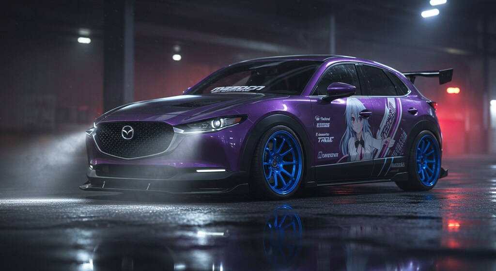 アニメ痛車CX-30