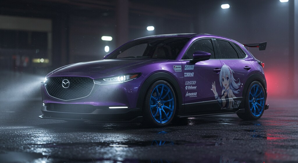 アニメ痛車CX-30