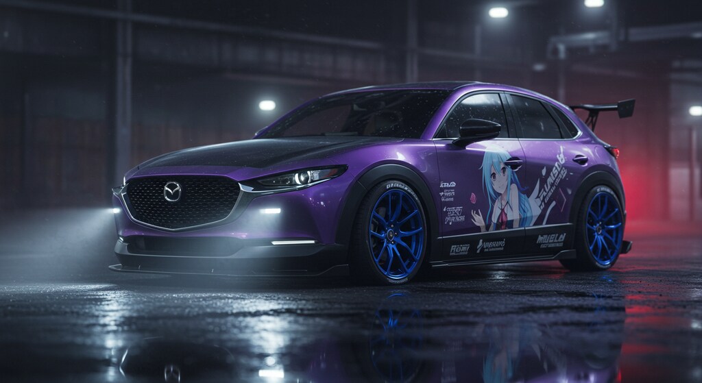 アニメ痛車CX-30