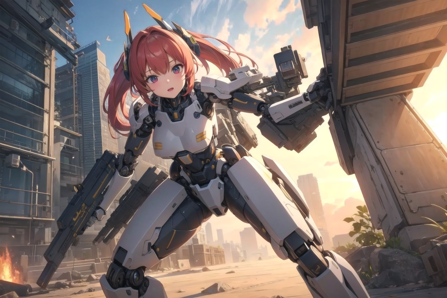 石鹸のロボット娘B