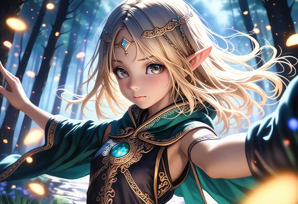 ぷんすか⭐︎エルフさん