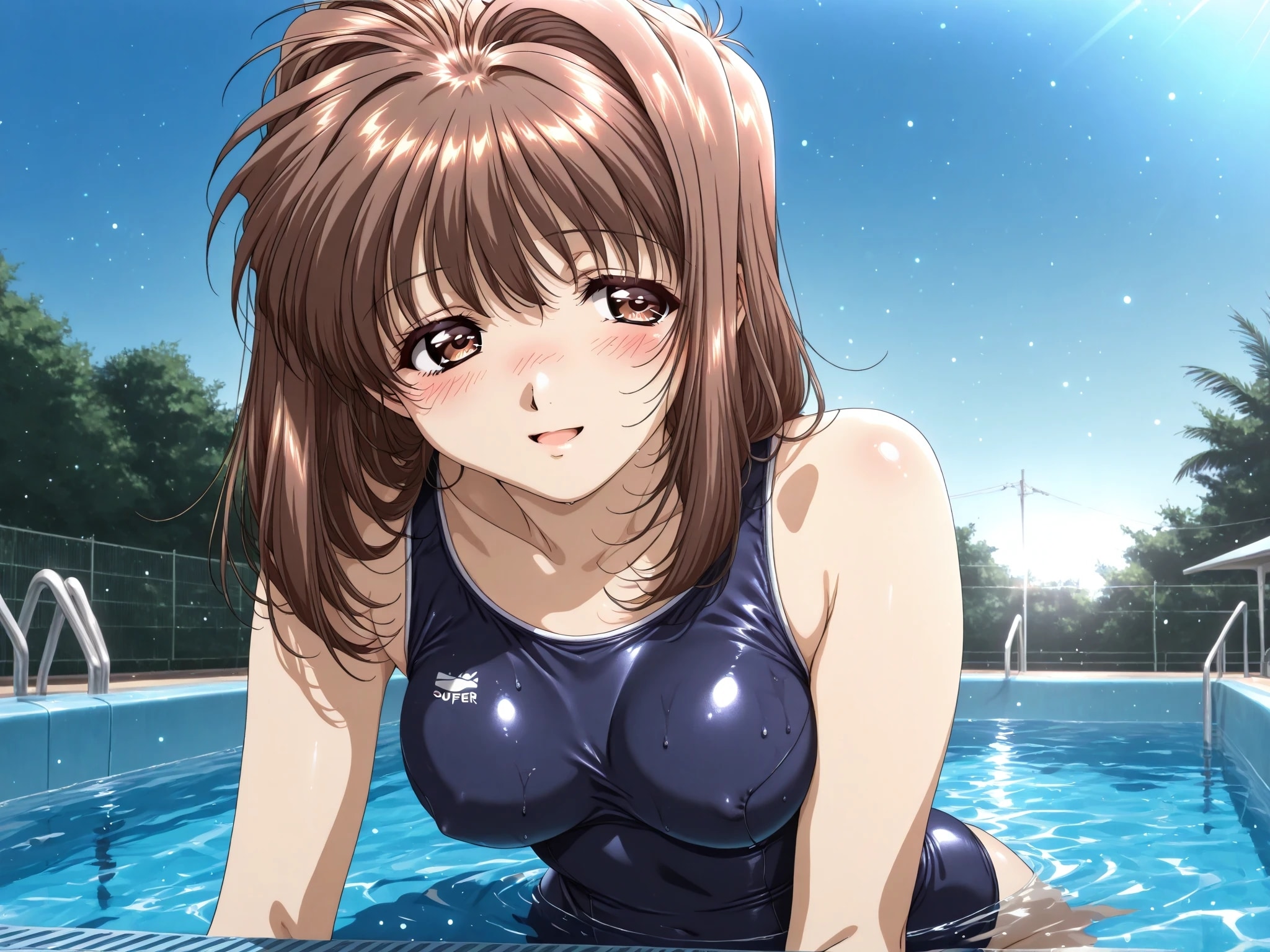 河〇理恵（プール編・横長画像）