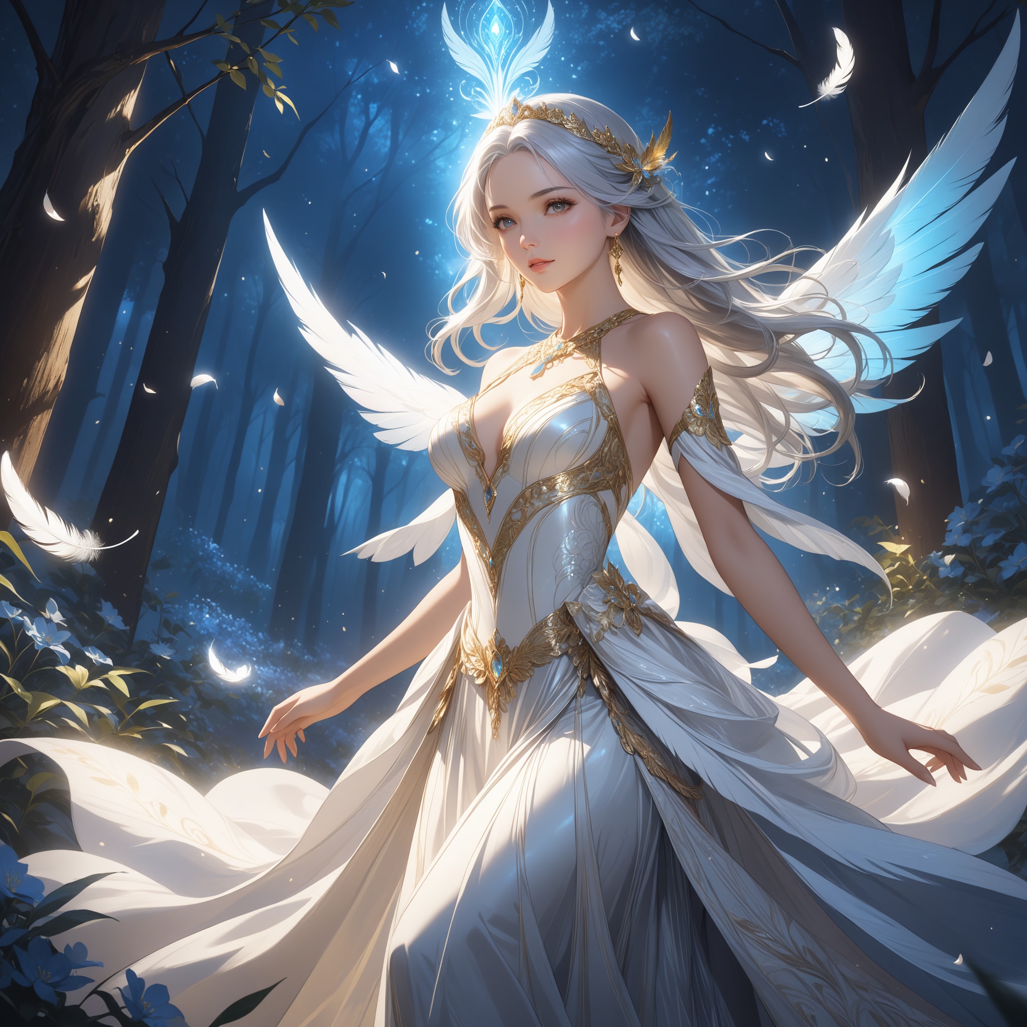 天使 | の人気AIイラスト・グラビア