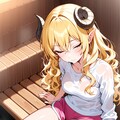 ふぃぃ…効くのう…整っていくのじゃ〜[days AI] 2枚目