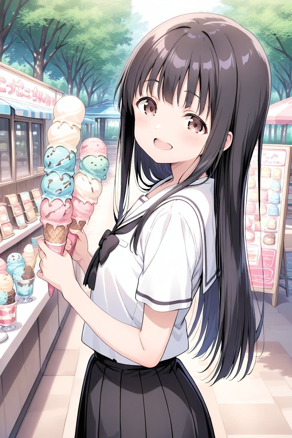 どっち食べる？