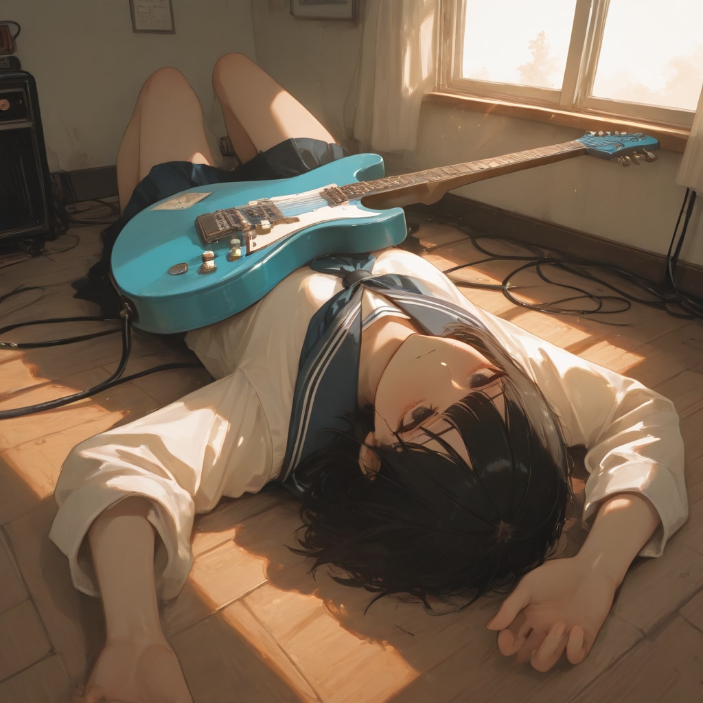 Rockers　ーJK翼ー　ギターを始める