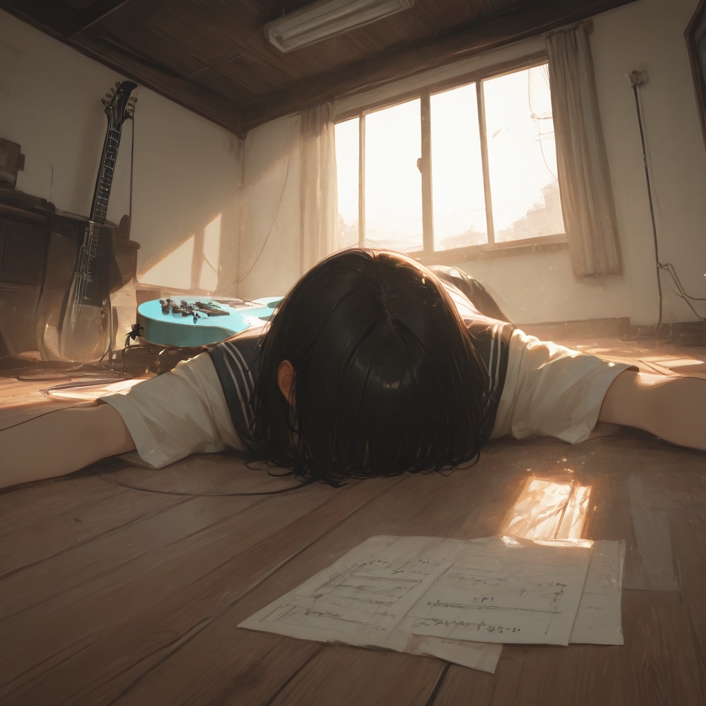 Rockers　ーJK翼ー　ギターを始める