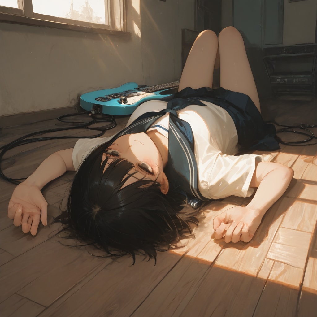 Rockers　ーJK翼ー　ギターを始める