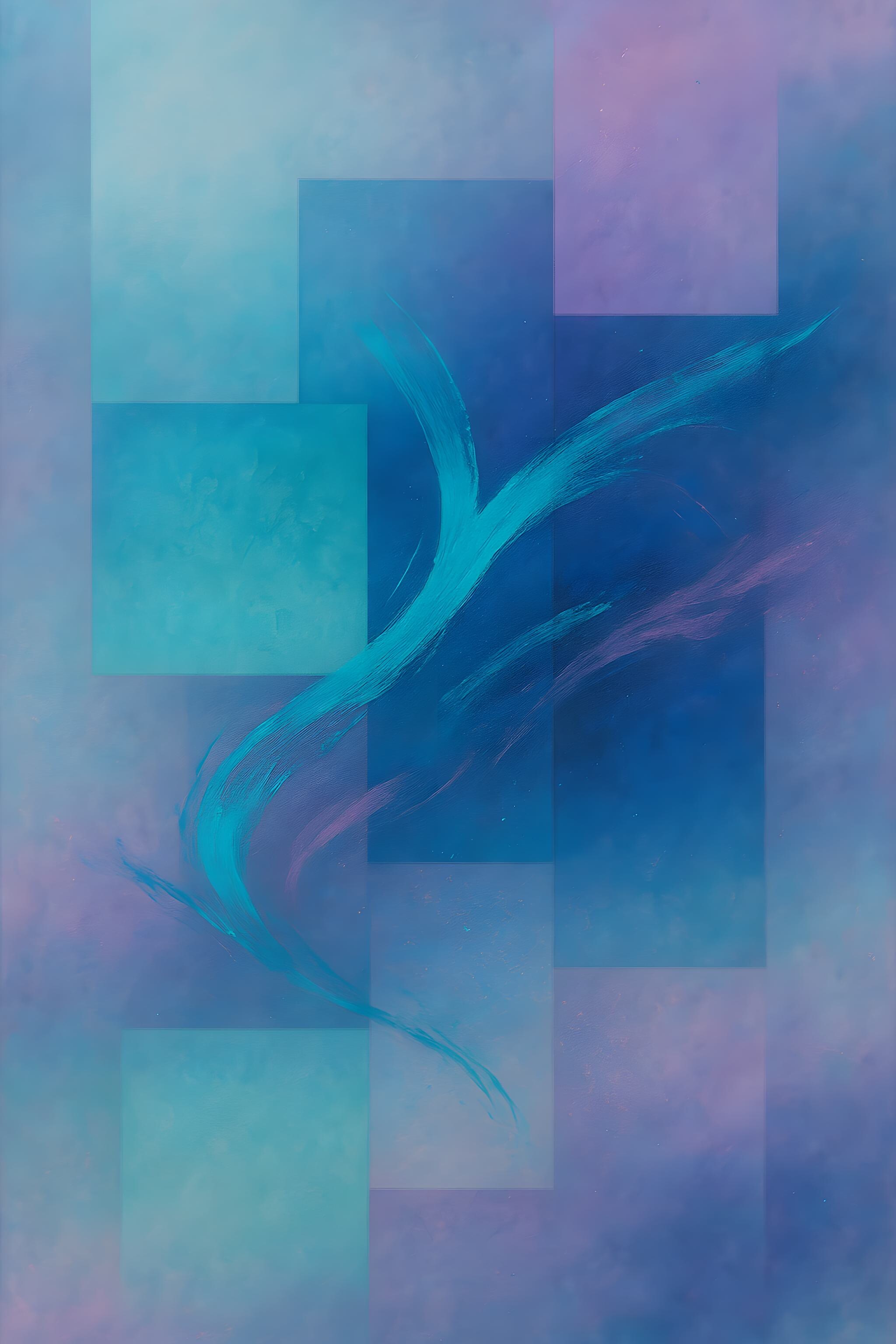 風-抽象画-