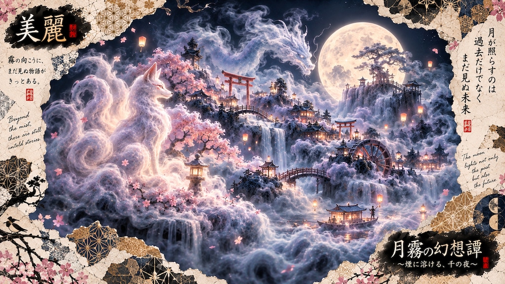 Moonmist Village — Where Untold Stories Wait  Beyond the mist, there are still untold stories.  A wh