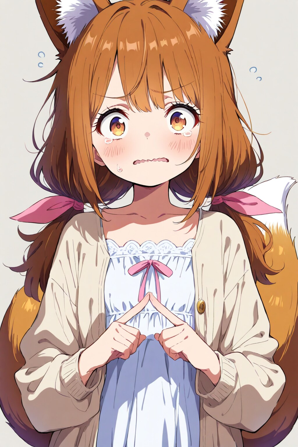 妖狐ちゃんポートレート７　そんなぁ．．． | の人気AIイラスト・グラビア