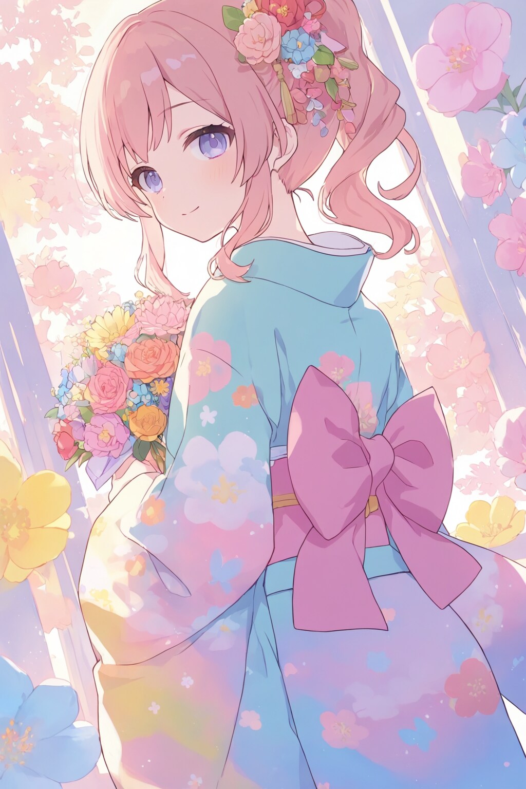 和服の少女 | の人気AIイラスト・グラビア