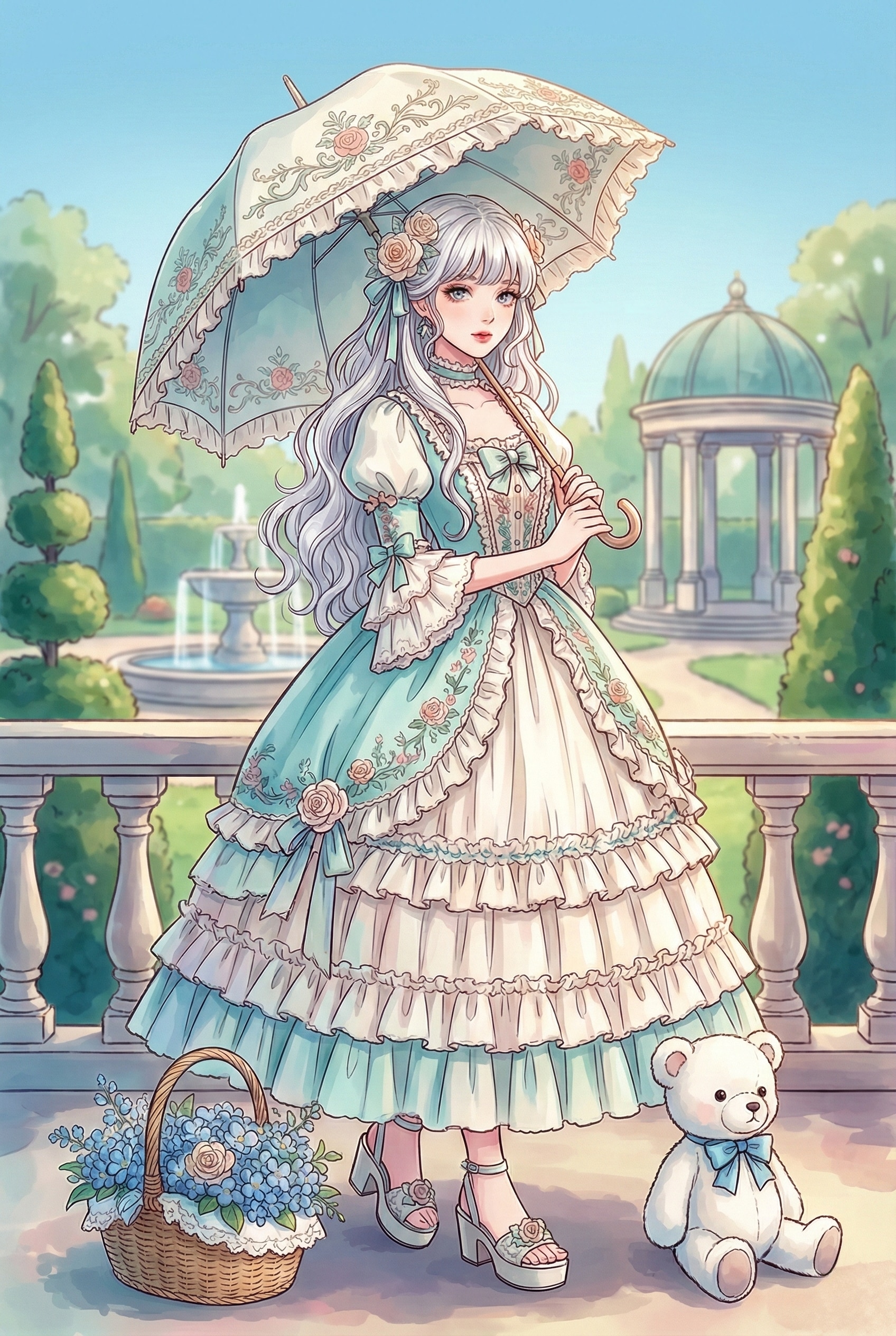 園の瑠璃 | の人気AIイラスト・グラビア