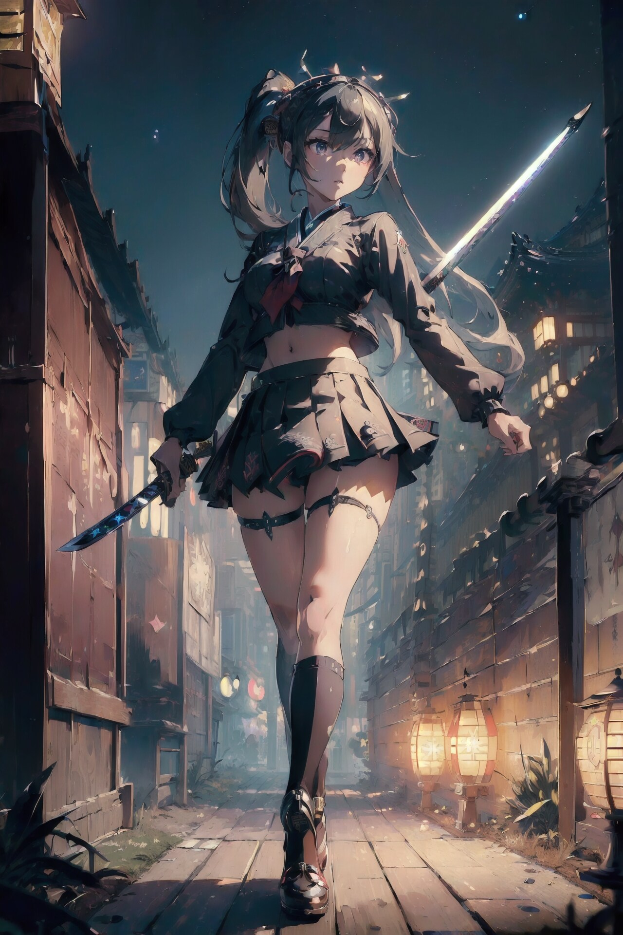 『セーラー服と日本刀』