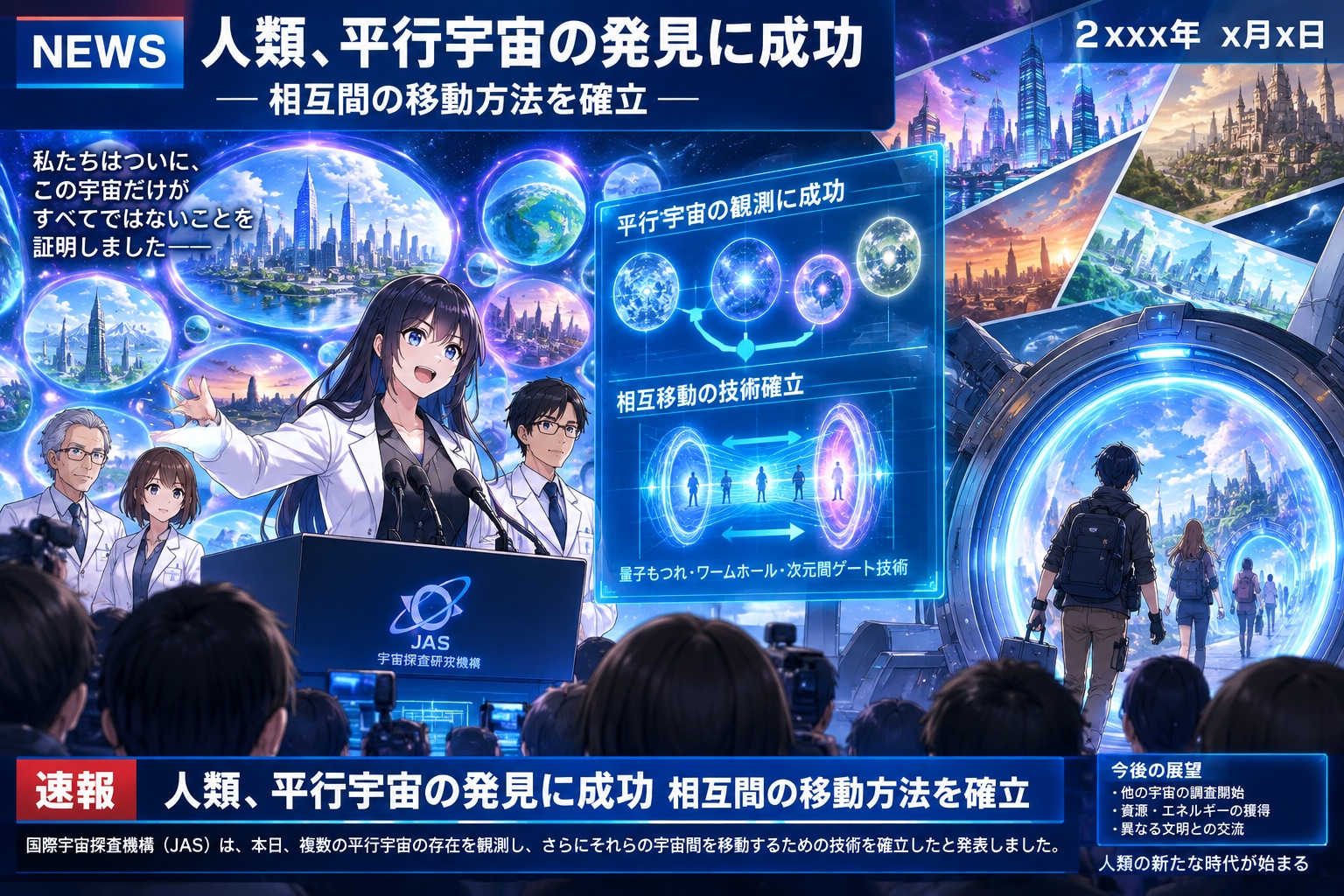 平行宇宙 | の人気AIイラスト・グラビア