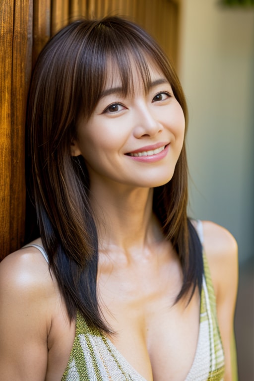 美熟女　水着