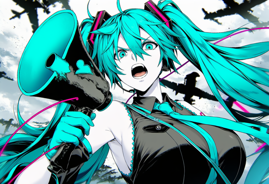 ボカロ　恋は戦争　初音ミク（爆乳版）