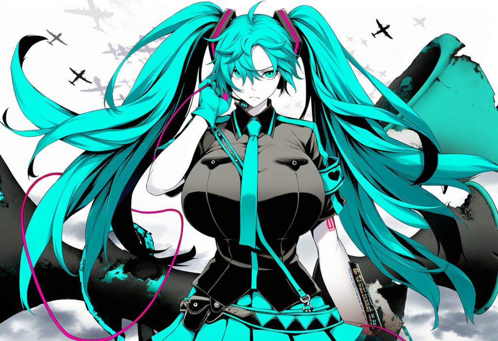 ボカロ　恋は戦争　初音ミク（爆乳版）