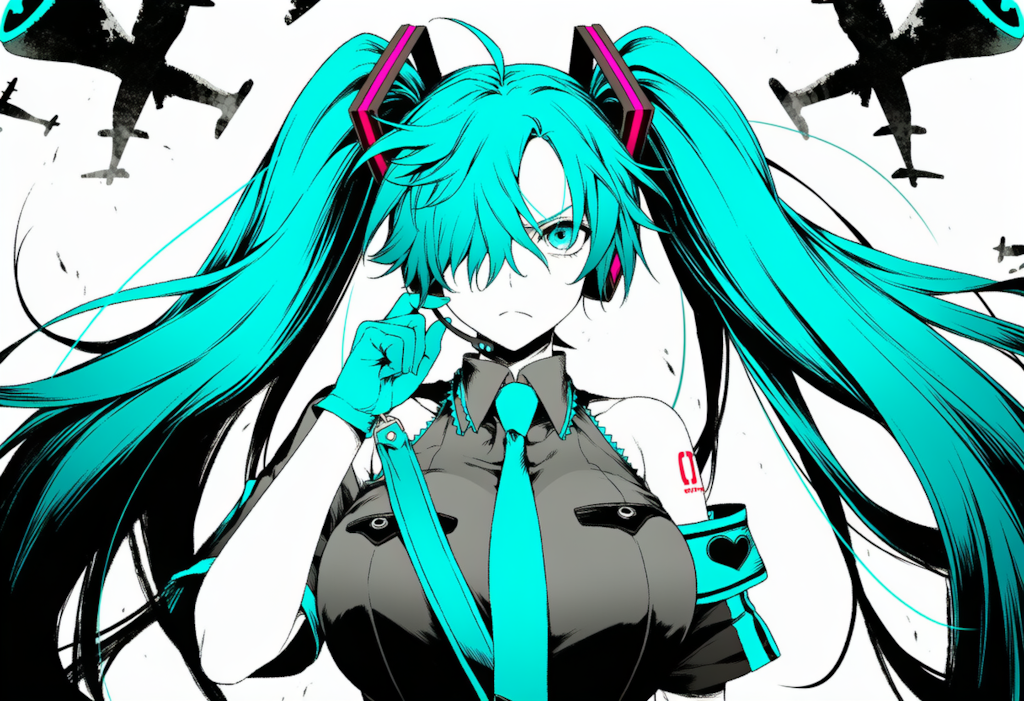 ボカロ　恋は戦争　初音ミク（爆乳版）