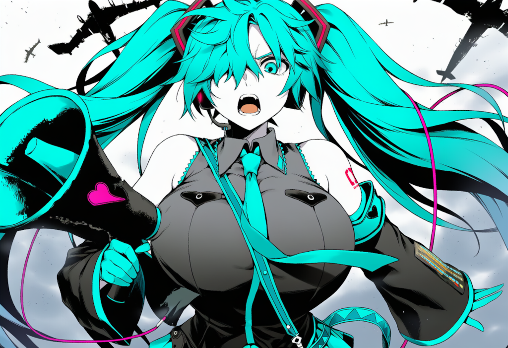 ボカロ　恋は戦争　初音ミク（爆乳版）