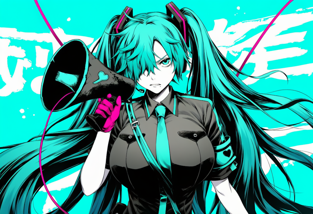 ボカロ　恋は戦争　初音ミク（爆乳版）