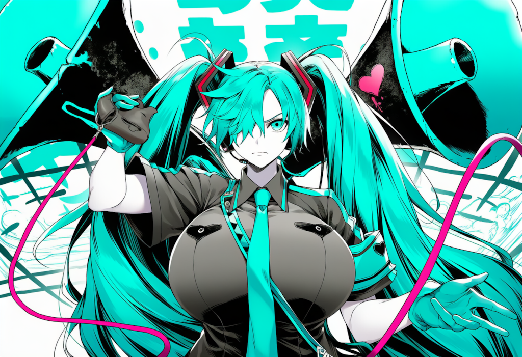 ボカロ　恋は戦争　初音ミク（爆乳版）