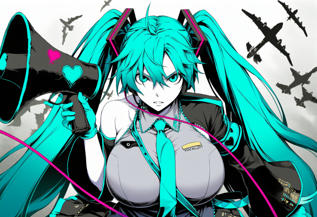 ボカロ　恋は戦争　初音ミク（爆乳版）