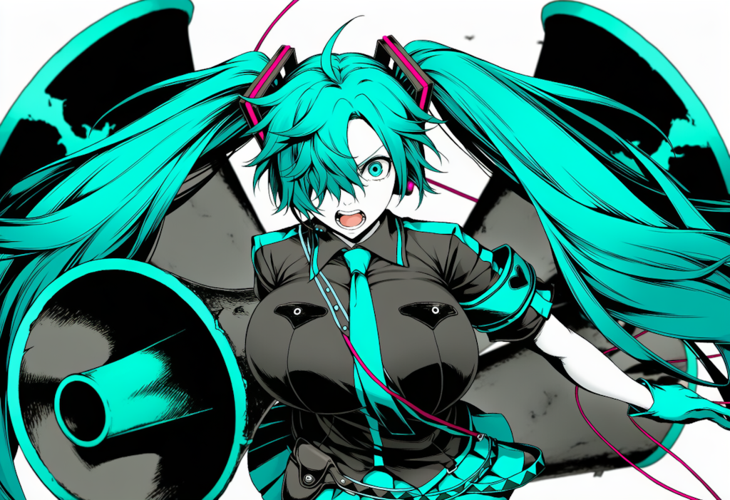 ボカロ　恋は戦争　初音ミク（爆乳版）