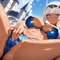 あらあら ……こんなセクシーな女騎士が目の前にいるのに……我慢できるの？ 12枚目