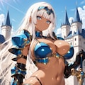 あらあら ……こんなセクシーな女騎士が目の前にいるのに……我慢できるの？ 2枚目