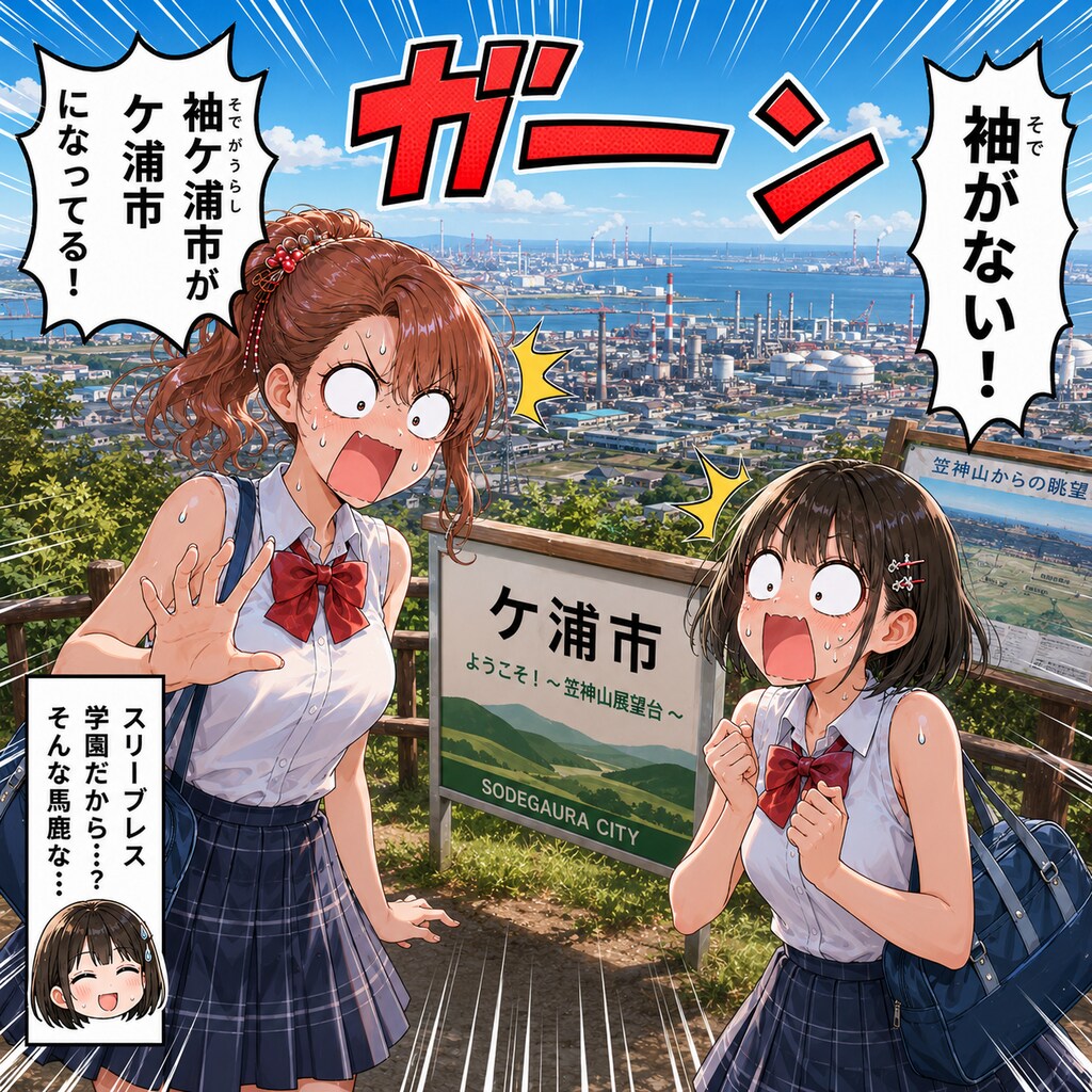 ケ浦市になってる！