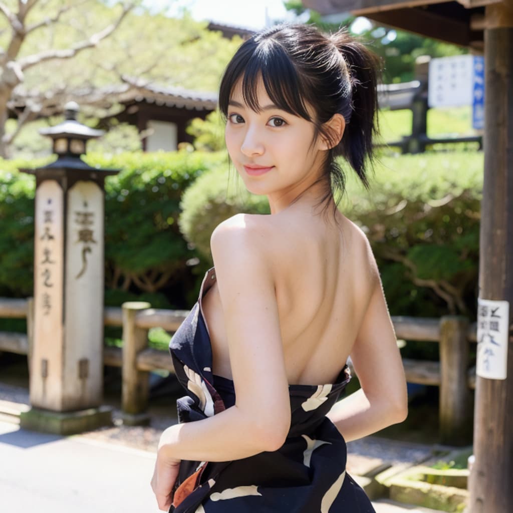 和の背中エロス