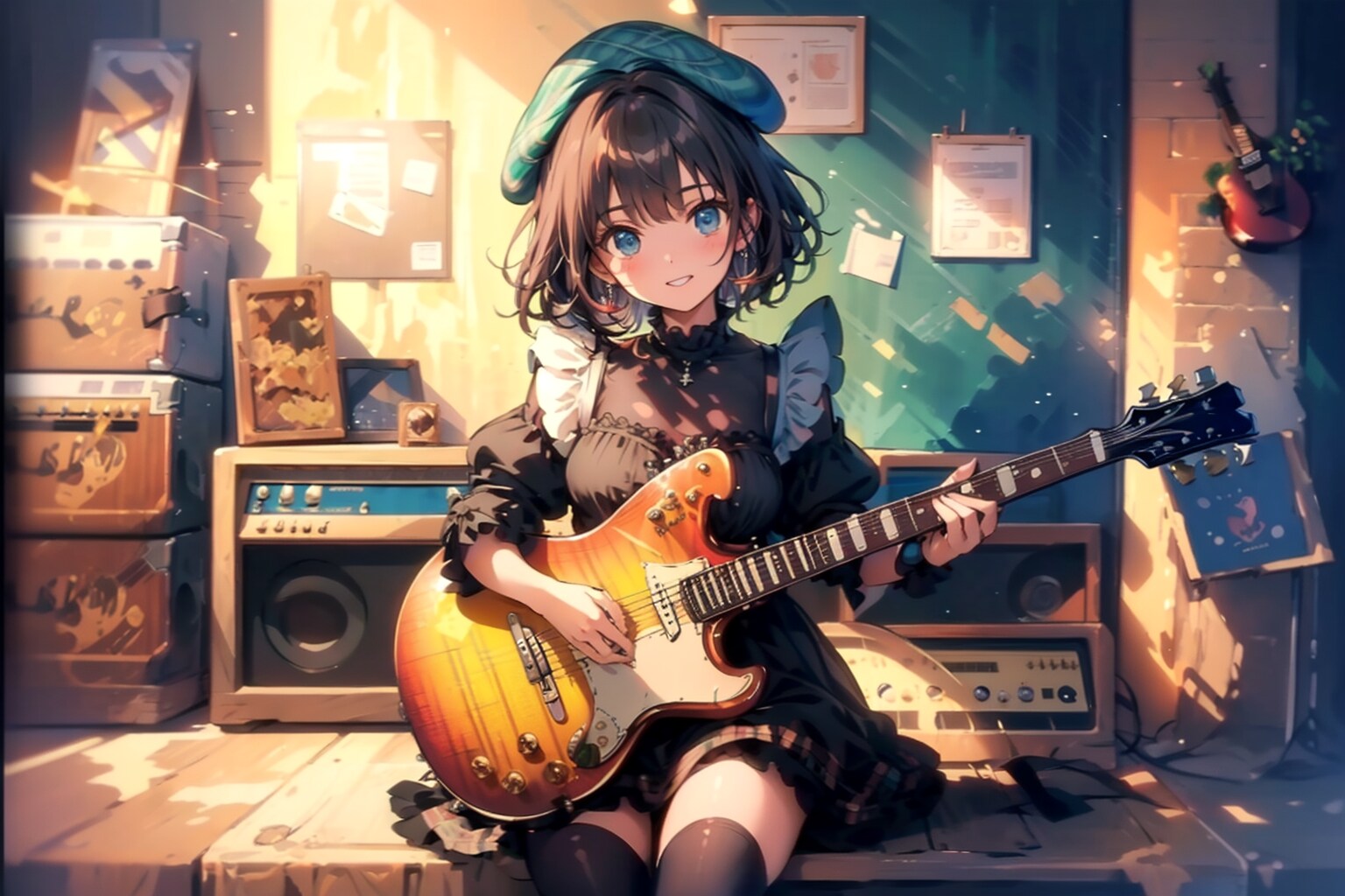 ギター | の人気AIイラスト・グラビア