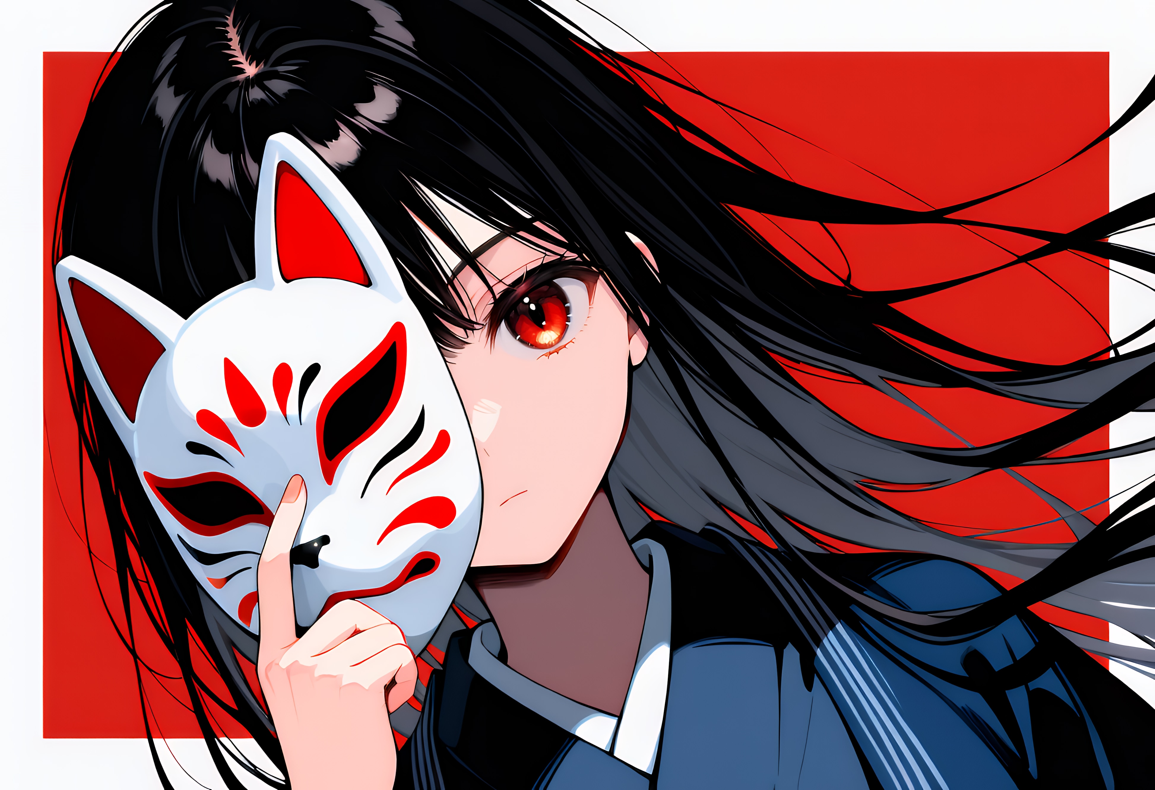 内なる仮面 | の人気AIイラスト・グラビア