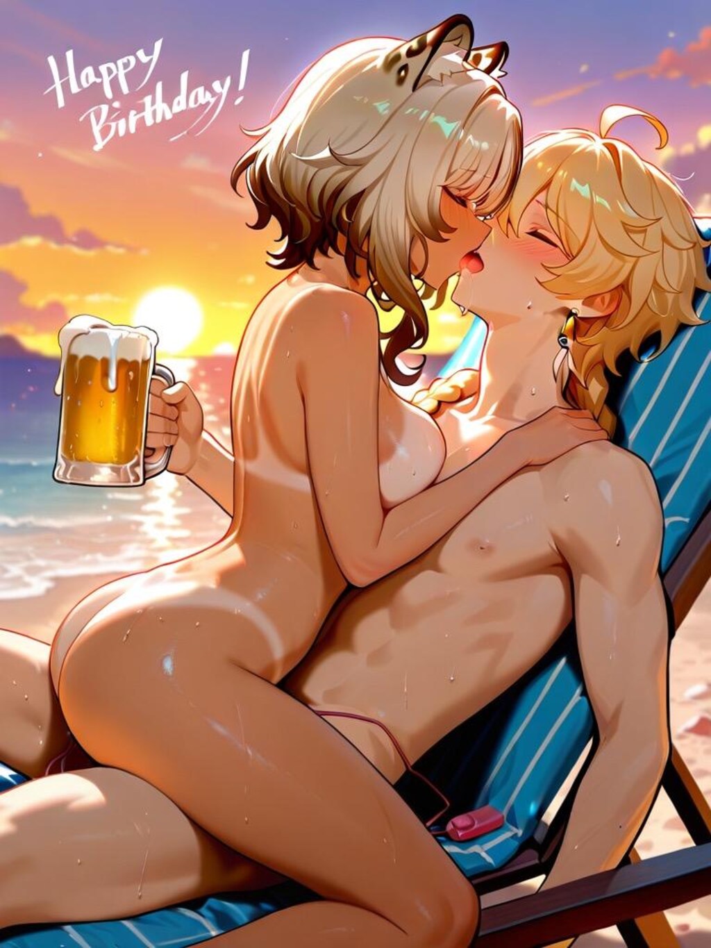 シロネン生誕祭(ビーチ❤️)