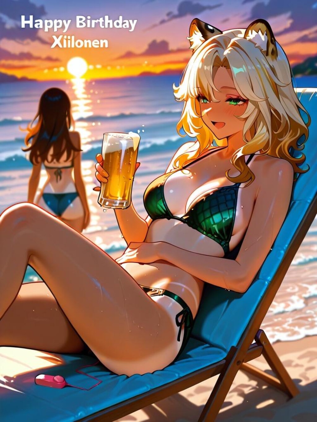 シロネン生誕祭(ビーチ❤️)