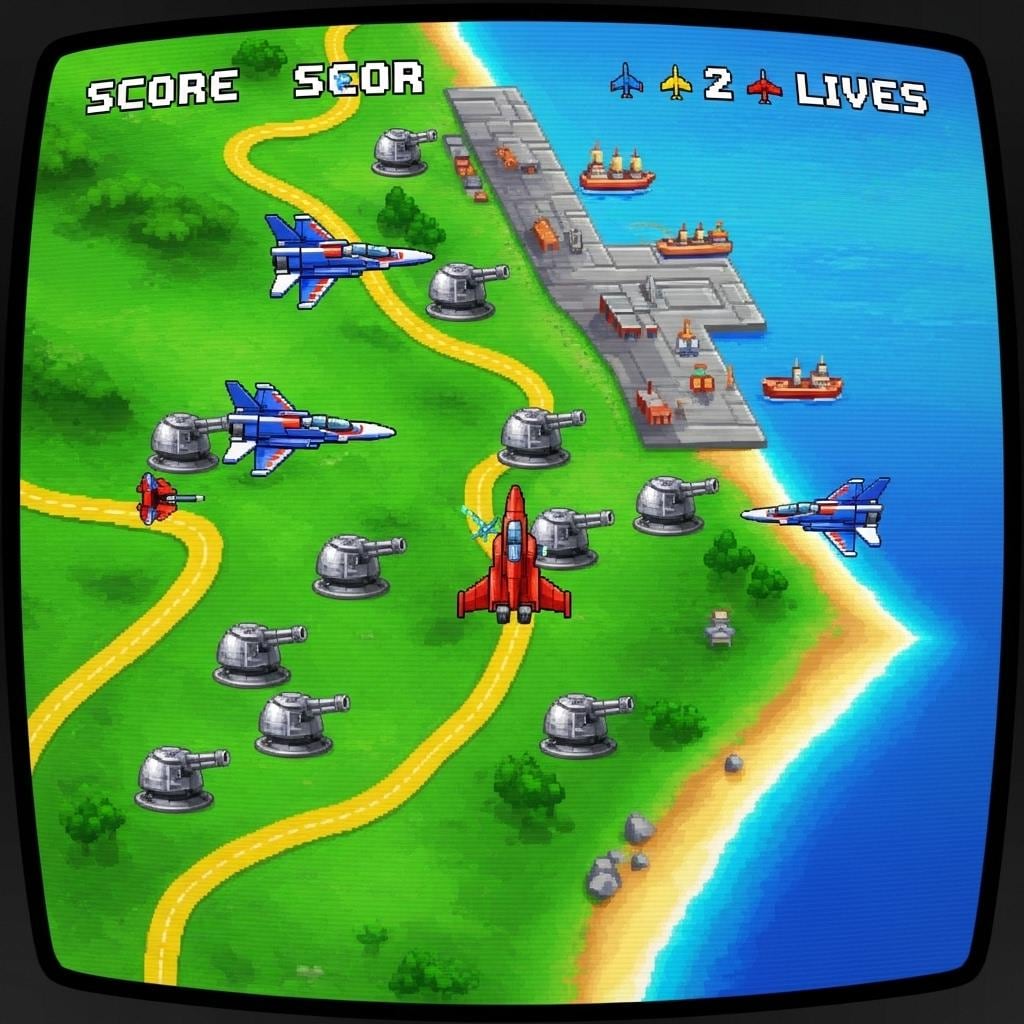 シューティングゲーム風