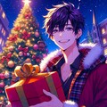 クリスマスプレゼントと、黒髪短髪少年★その1(10枚) 3枚目