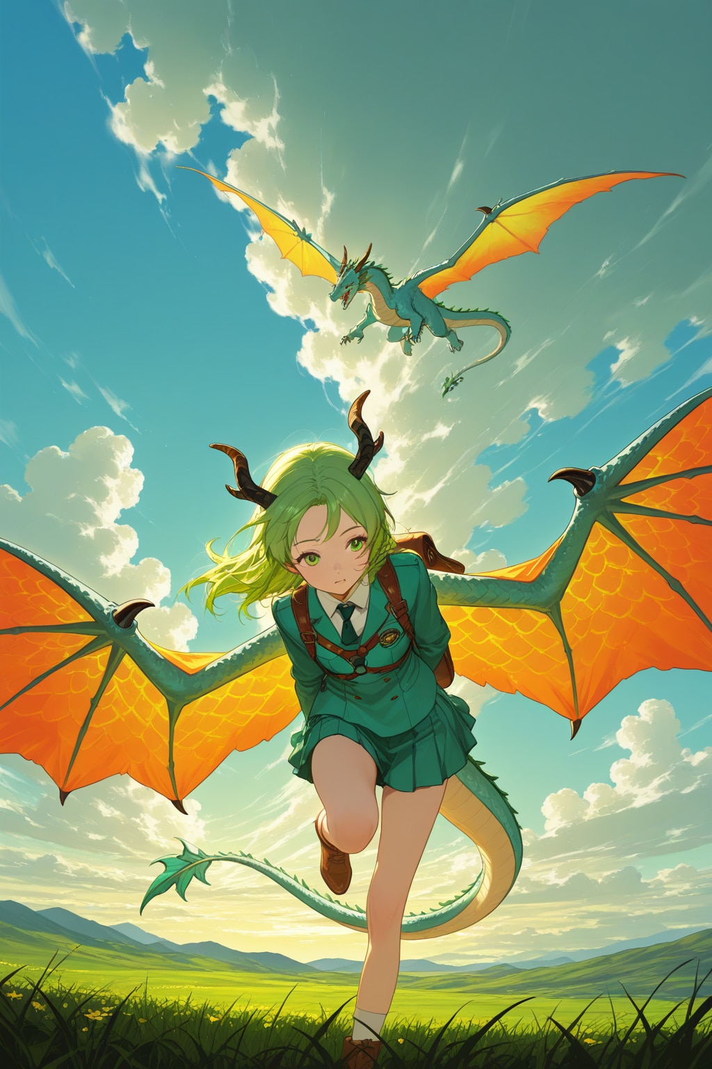 ドラゴンと少女 PEGASUS