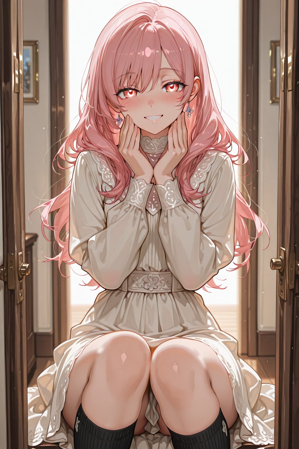 触れそうな距離