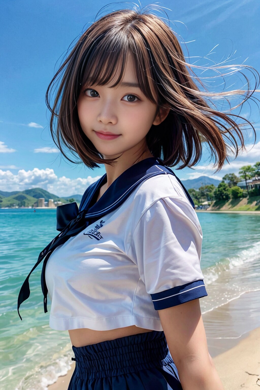 教室にいたはずなのに海へ飛ばされた