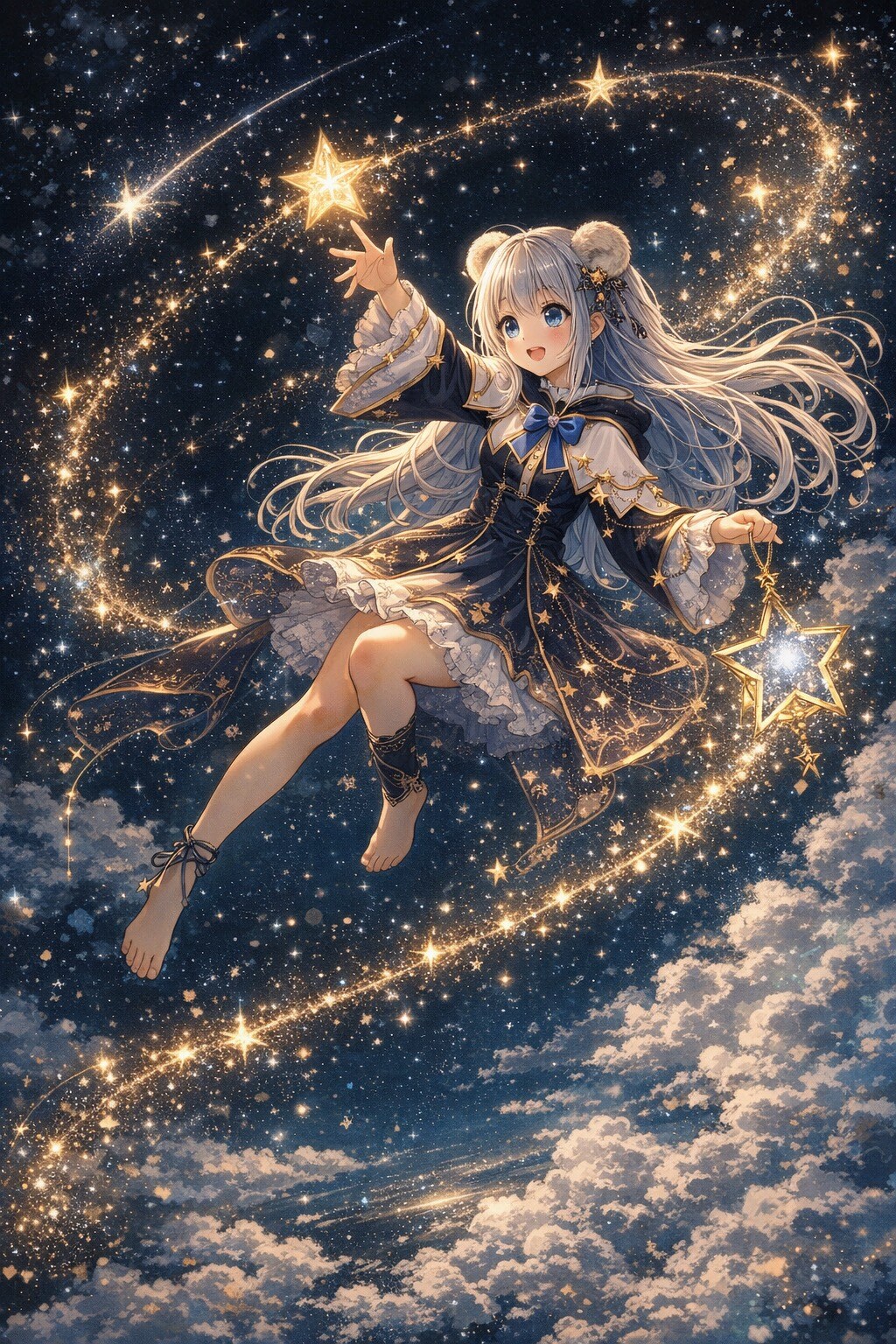 星を集める夜