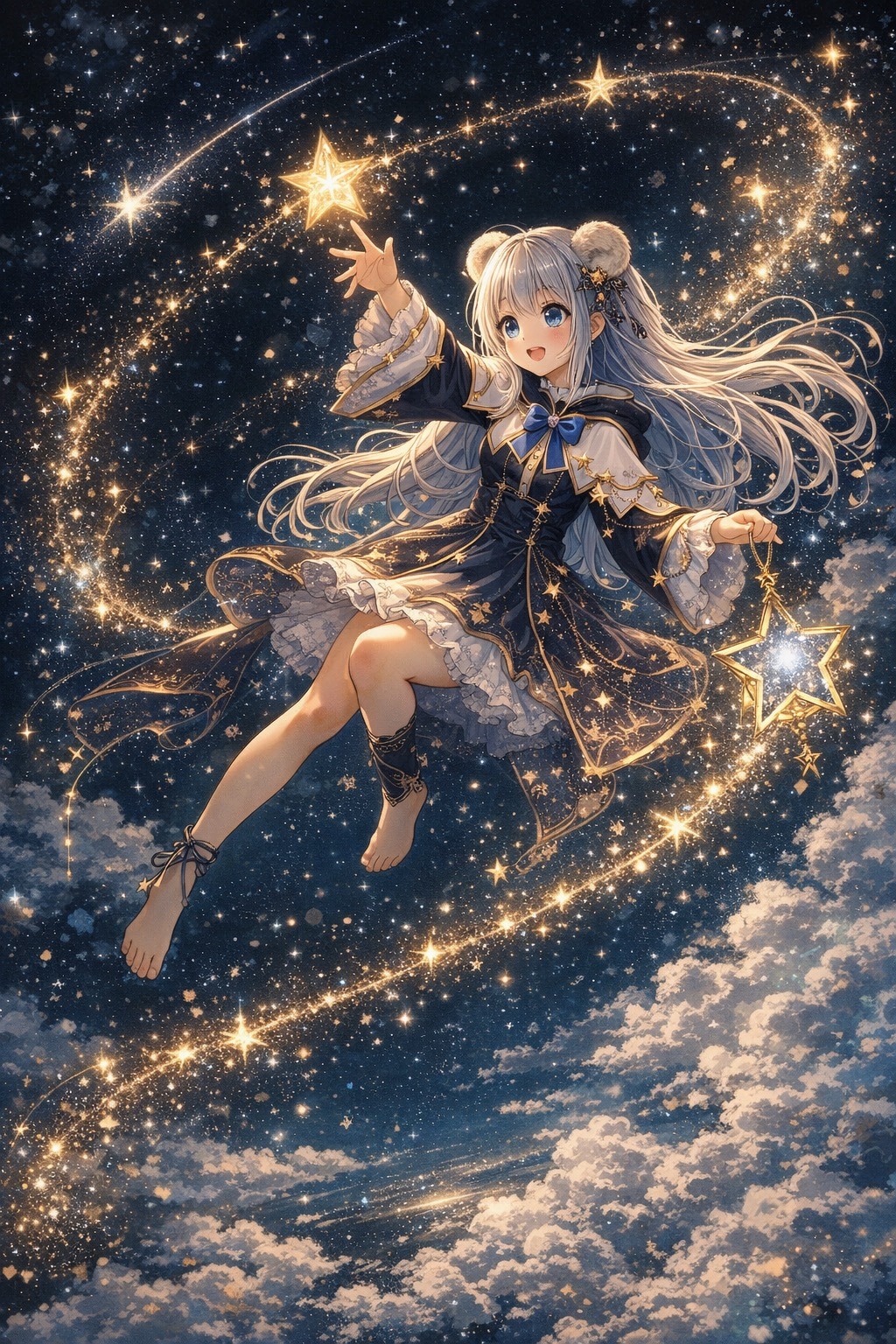 星を集める夜