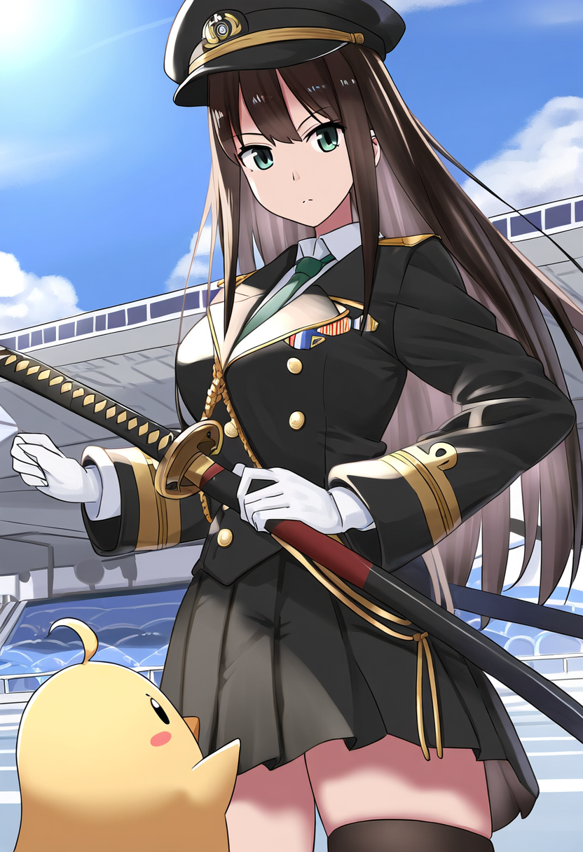 指揮官見参 | の人気AIイラスト・グラビア