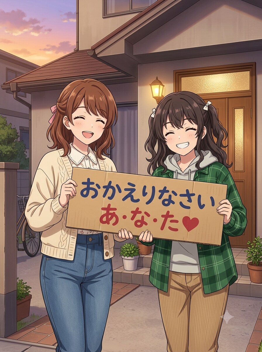 おかえりなさい あ・な・た❤️ | の人気AIイラスト・グラビア