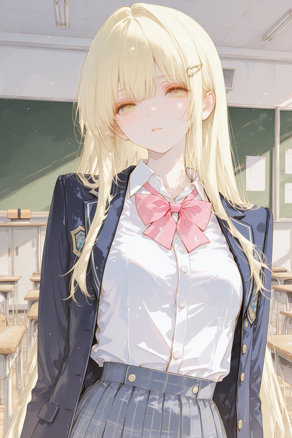 ブレザーの女の子