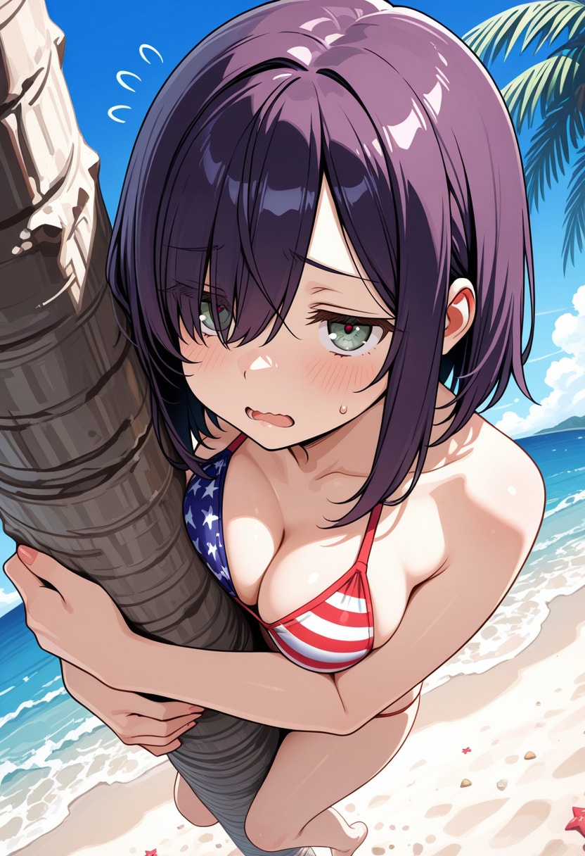 やべっ・・・降りられない💦